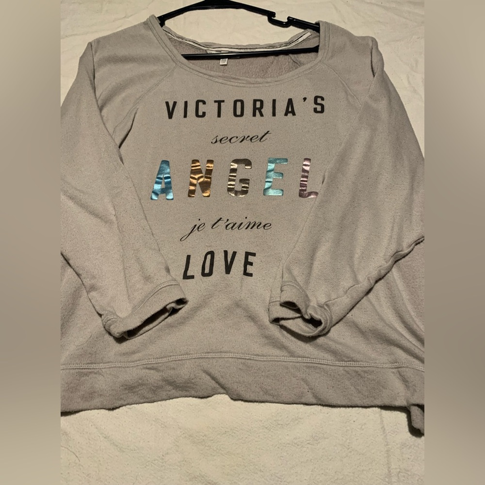 Grey Victorea Secret long sleeve
